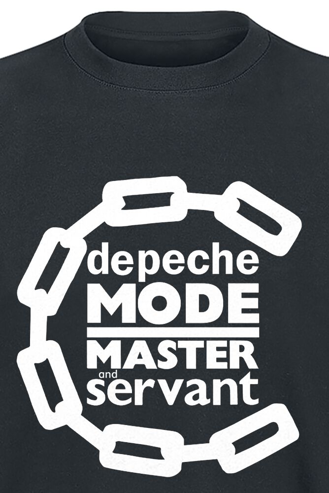 T-shirt Depeche Mode Femme Blanc - Coton 100% Licence Officielle