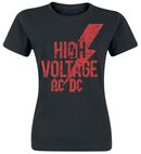 High Voltage - Red, AC/DC, T-Shirt Manches courtes