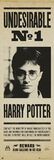 Undesirable No.1, Harry Potter, Poster