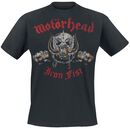 Double Fist, Motörhead, T-Shirt Manches courtes