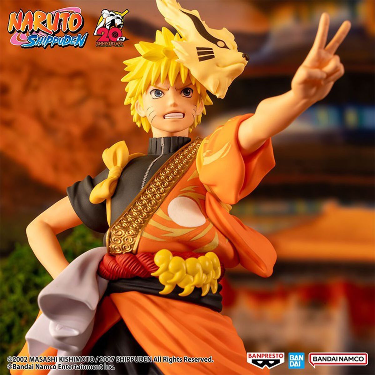 Naruto Shippuden - Banpresto - Uzumaki Naruto (Costume 20ème Anniversaire), Naruto Figurine de collection