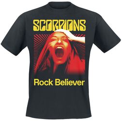 Rock Believer, Scorpions, T-Shirt Manches courtes