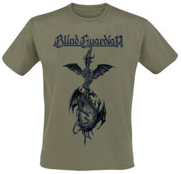 Dragon Guitar, Blind Guardian, T-Shirt Manches courtes