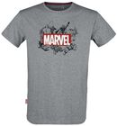 Logo Marvel, Marvel, T-Shirt Manches courtes