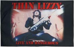Live and dangerous, Thin Lizzy, Drapeau