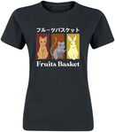 Cat, Rat, Rabbit, Fruits Basket, T-Shirt Manches courtes