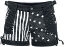 Stars & Stripes, Black Premium by EMP, Short Sexy