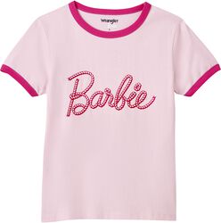 Barbie slim ringer T-shirt, Wrangler, T-Shirt Manches courtes
