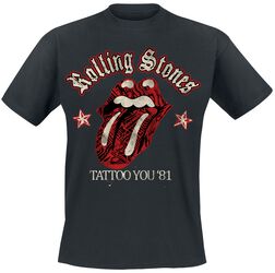 Tattoo You 81, The Rolling Stones, T-Shirt Manches courtes