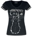 Moon Cats Varsity T-Shirt, Heartless, T-Shirt Manches courtes