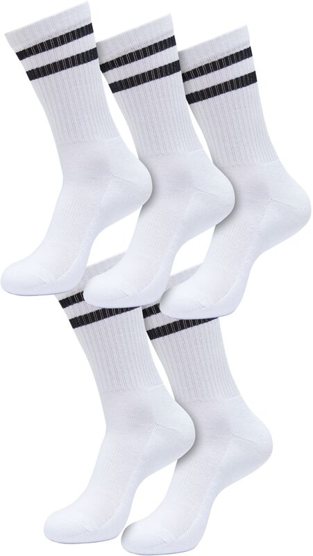 Double Stripe Socks 5-Pack
