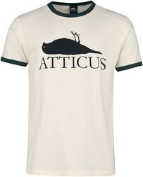 Brand logo ringer t-shirt, Atticus, T-Shirt Manches courtes