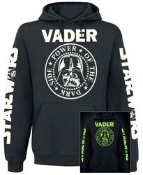 Dark Vador - Let's Go - Brille dans le noir, Star Wars, Sweat-shirt à capuche