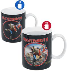 The Trooper - Tasse mit Thermoeffekt, Iron Maiden, Mug