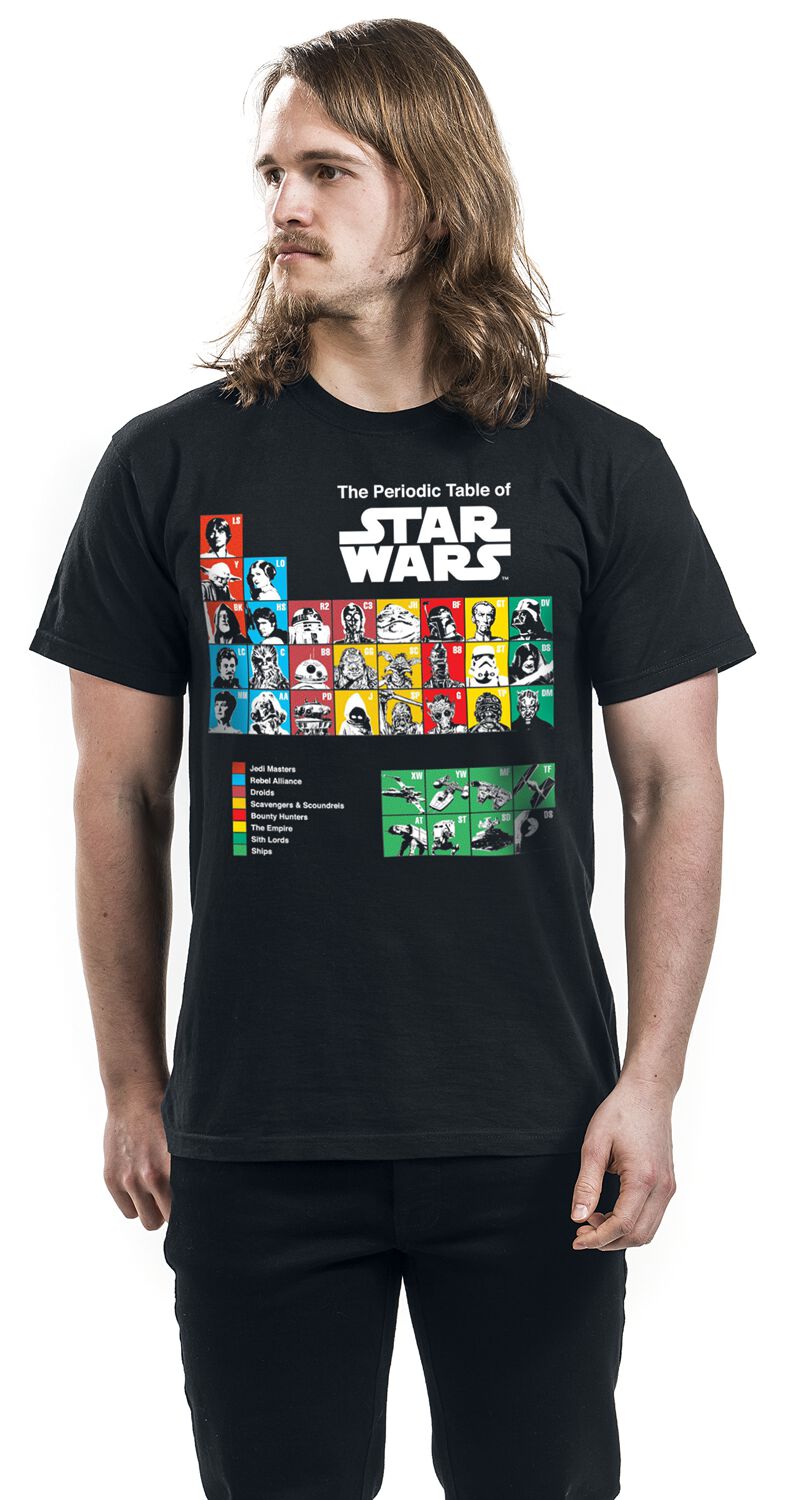 Tableau Périodique | Star Wars T-Shirt Manches courtes | EMP