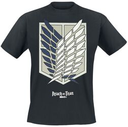 Logo, L'Attaque Des Titans, T-Shirt Manches courtes