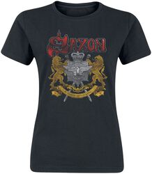 Lion Crest, Saxon, T-Shirt Manches courtes
