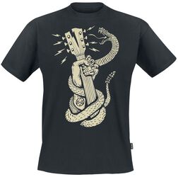 Fist & Snake - T-Shirt, Chet Rock, T-Shirt Manches courtes