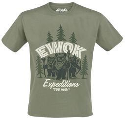 Ewok Expeditions, Star Wars, T-Shirt Manches courtes