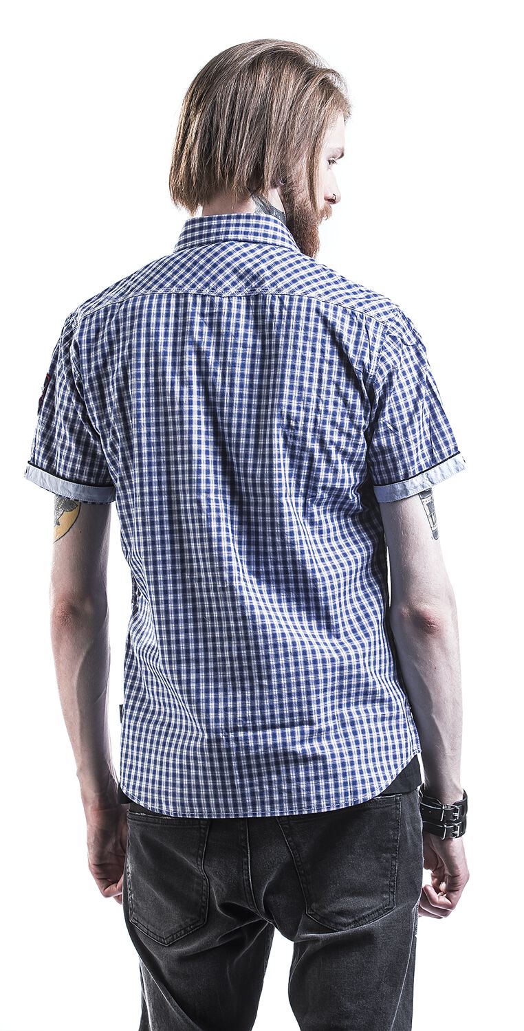 Chemise manches courtes gaze de coton ODETTE - Kaki - - 44.99