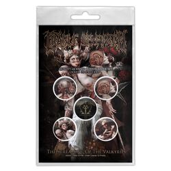 T-Shirt Cradle Of Filth The Screaming Of The Valkyries Homme - Noir, Manches Courtes