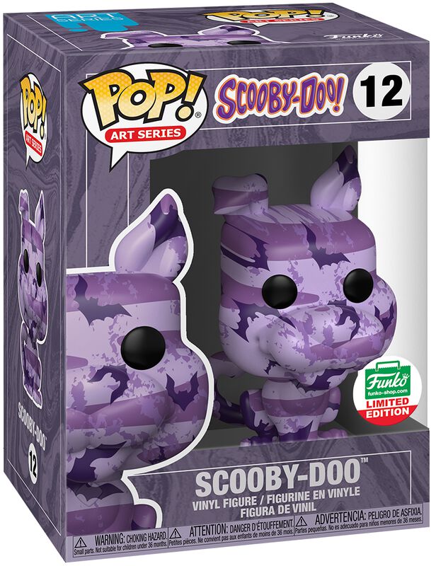 Scooby Doo Scooby Doo (Incl. Boîte Protector) (Funko Shop Europe) - Funko Pop! n°12
