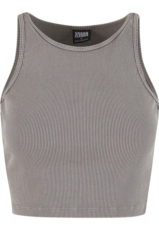 Urban Classics Débardeur Femme - Top Streetwear Basique Sans Manches Coton Élasthanne