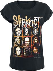 The End, So Far Group Squares, Slipknot, T-Shirt Manches courtes