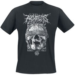 Blindfolded Skull, Architects, T-Shirt Manches courtes