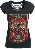Crossed Strings, AC/DC, T-Shirt Manches courtes
