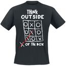 Think Outside Of The Box, Slogans, T-Shirt Manches courtes