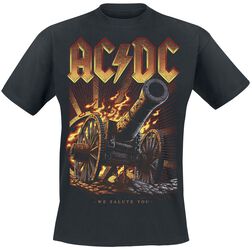 Burning Salute, AC/DC, T-Shirt Manches courtes