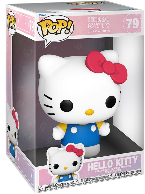 Hello Kitty (50ème Anniversaire) ( Jumbo Pop!) - Funko Pop! n°79