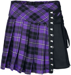 Hybrid skirt, Chemical Black, Jupe courte