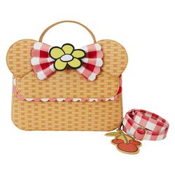 Loungefly - Minnie Picnic Basket, Mickey Mouse, Sac à main