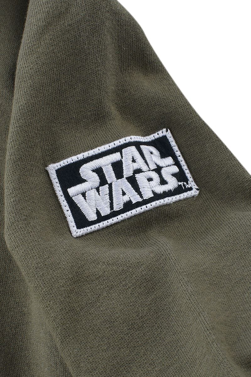 Sweat à Capuche Star Wars The Mandalorian Avec Grogu - Produit Officiel, Coupe Classique