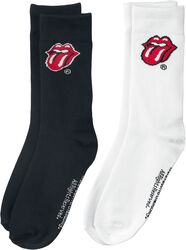 Logo-Socken - 2er Pack, The Rolling Stones, Chaussettes
