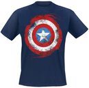 Logo Artwork, Captain America, T-Shirt Manches courtes
