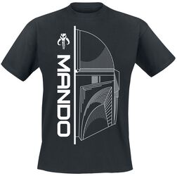 The Mandalorian - Mando, Star Wars, T-Shirt Manches courtes