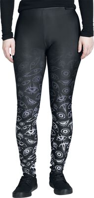 Gothicana by EMP Take Comfort Leggings zwart L 95% katoen, 5 Gothicana by EMP Take Comfort Leggings zwart L 95% katoen, 5
