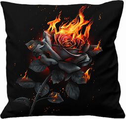 Flaming Rose, Spiral, Coussin