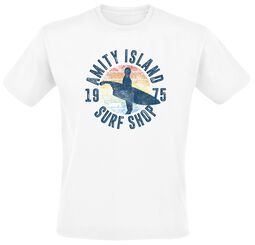 Amity Island, Jaws, T-Shirt Manches courtes