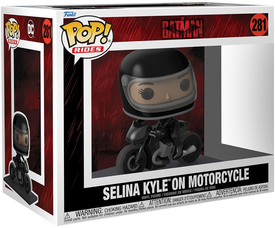 The Batman - Selina Kyle Sur Moto (Pop! Ride Deluxe) - Funko Pop! n°281