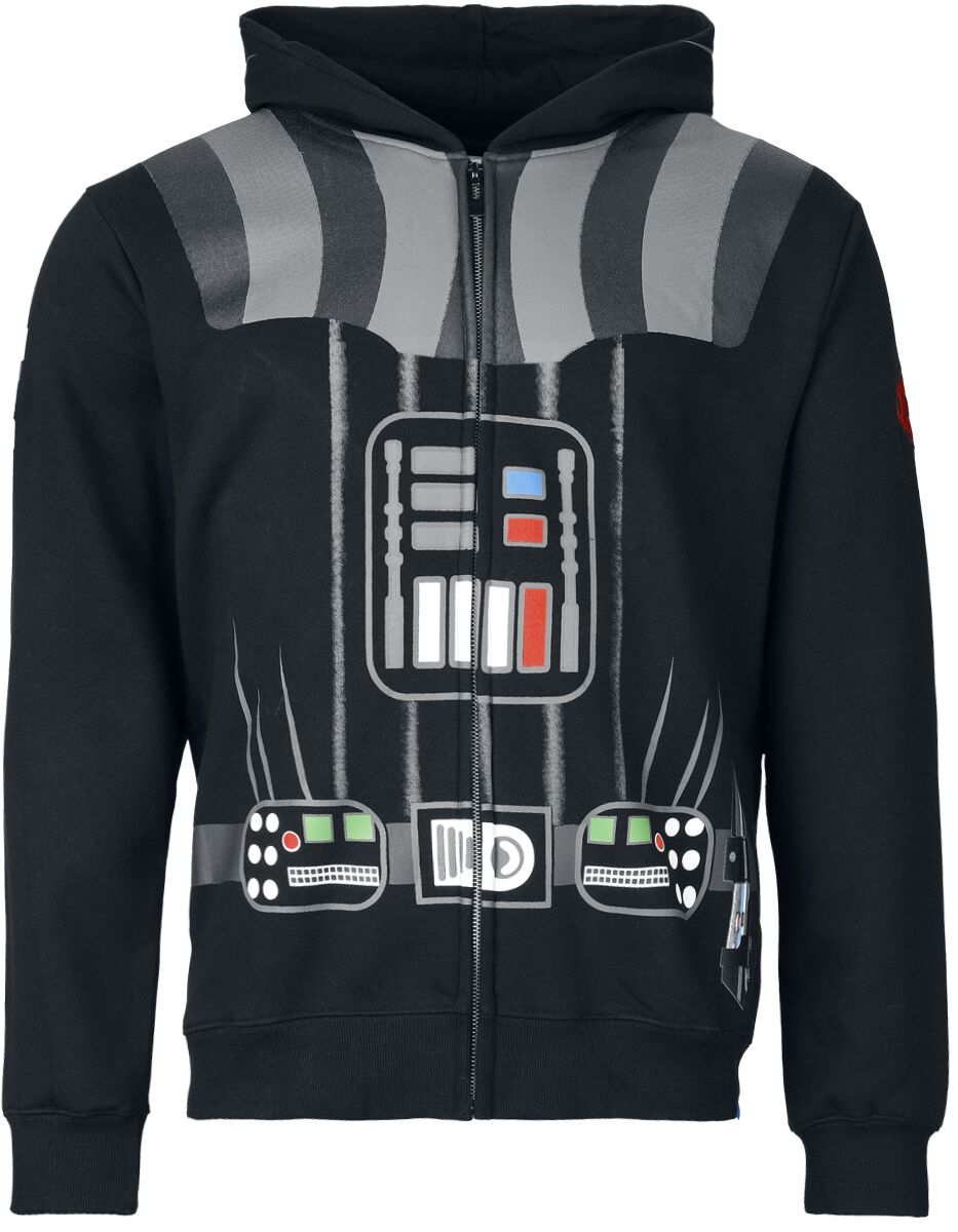 Dark Vador Star Wars Sweat-shirt zippé à capuche EMP