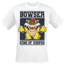 Bowser - King Of Koopas, Super Mario, T-Shirt Manches courtes