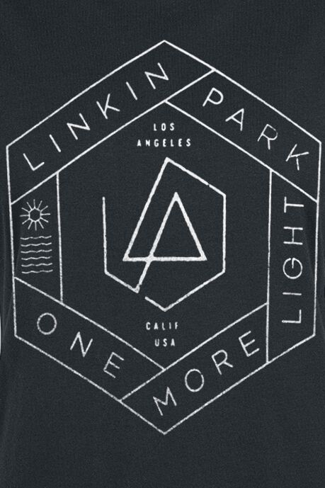 One More Light Linkin Park T Shirt Manches Courtes Emp One More Light Linkin Park T Shirt Manches Courtes Emp