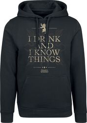 I Drink And I Know Things, Game Of Thrones, Sweat-shirt à capuche