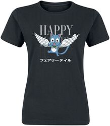 Happy, Fairy Tail, T-Shirt Manches courtes
