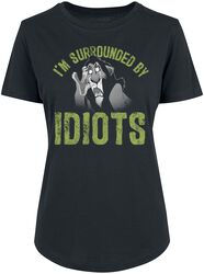 Scar - I'm Surrounded By Idiots, Le Roi Lion, T-Shirt Manches courtes