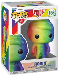 Pride 2022 - Robin (Rainbow) Vinyl Figur 153, Batman, Funko Pop!
